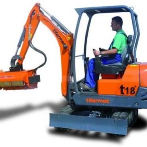 TIFERMEC HYDRAULISCH AANGEDREVEN KLEPELMAAIERS VOOR MINIGRAVERS 