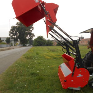 MURATORI MT31RH KLEPELMAAIERS MET HOOGKIEP OPVANGBAK