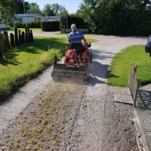 Tecma roterende onkruidfrees 3 punts uitvoering